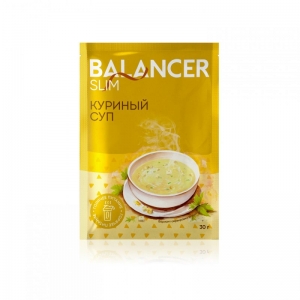 Коктейль BALANCER SLIM со вкусом &laquo;Куриный суп&raquo;, 5 саше
